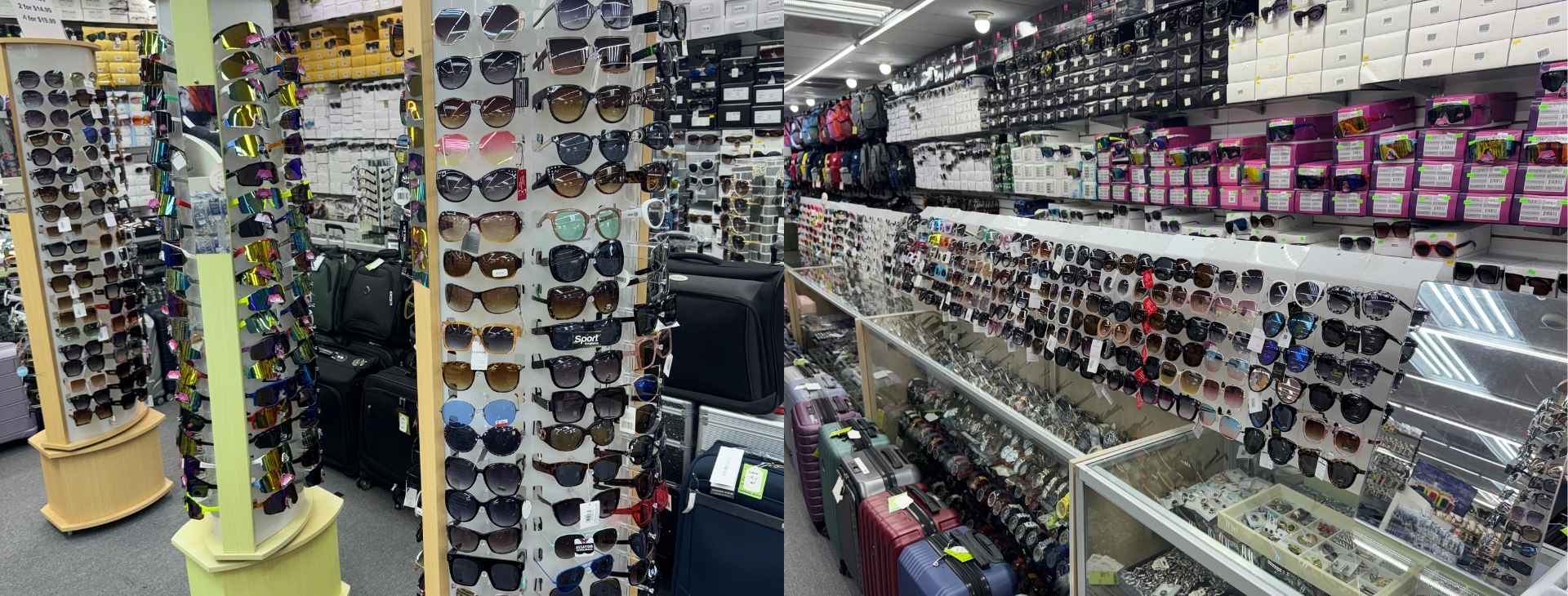 Sunglasses & Travel Accessories